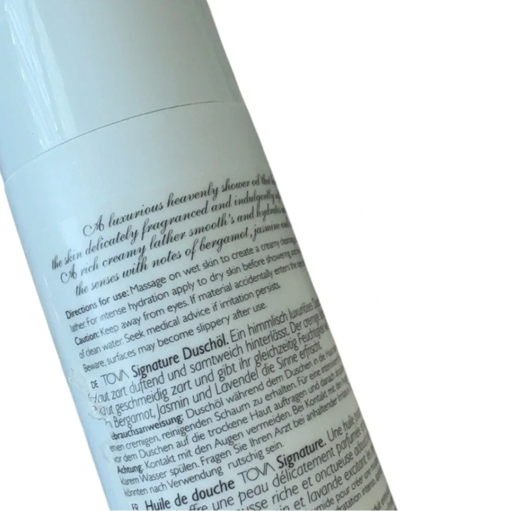 Tova Beverly Hills Signature Luxe Body Cream 5.1‎ Oz & Luxury Shower Oil 6.8 Oz